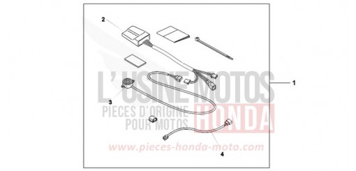 HONDA LOCK ALARM KIT NSC50WHC de 2012